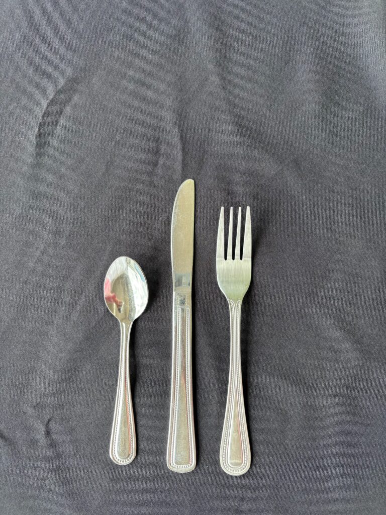 Beaded Silver Flatware